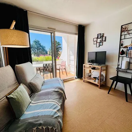 T2 A - 40m² Avec Piscine, Tennis Et Parking Prive, Proche Et Commerces - Fr-1-478-281